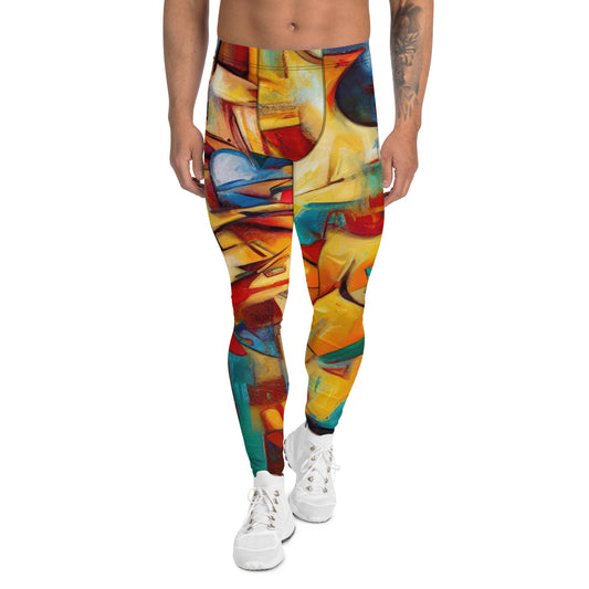 DMV 0416 Abstract Art Men's Leggings