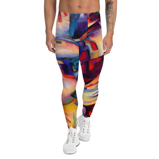 DMV 0308 Abstract Art Men's Leggings