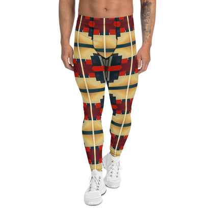 DMV 0186 Geo Boho Men's Leggings