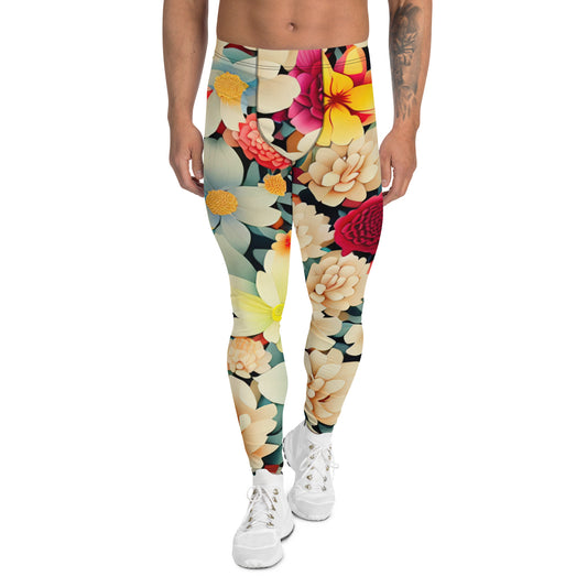 DMV 0260 Floral Men's Leggings