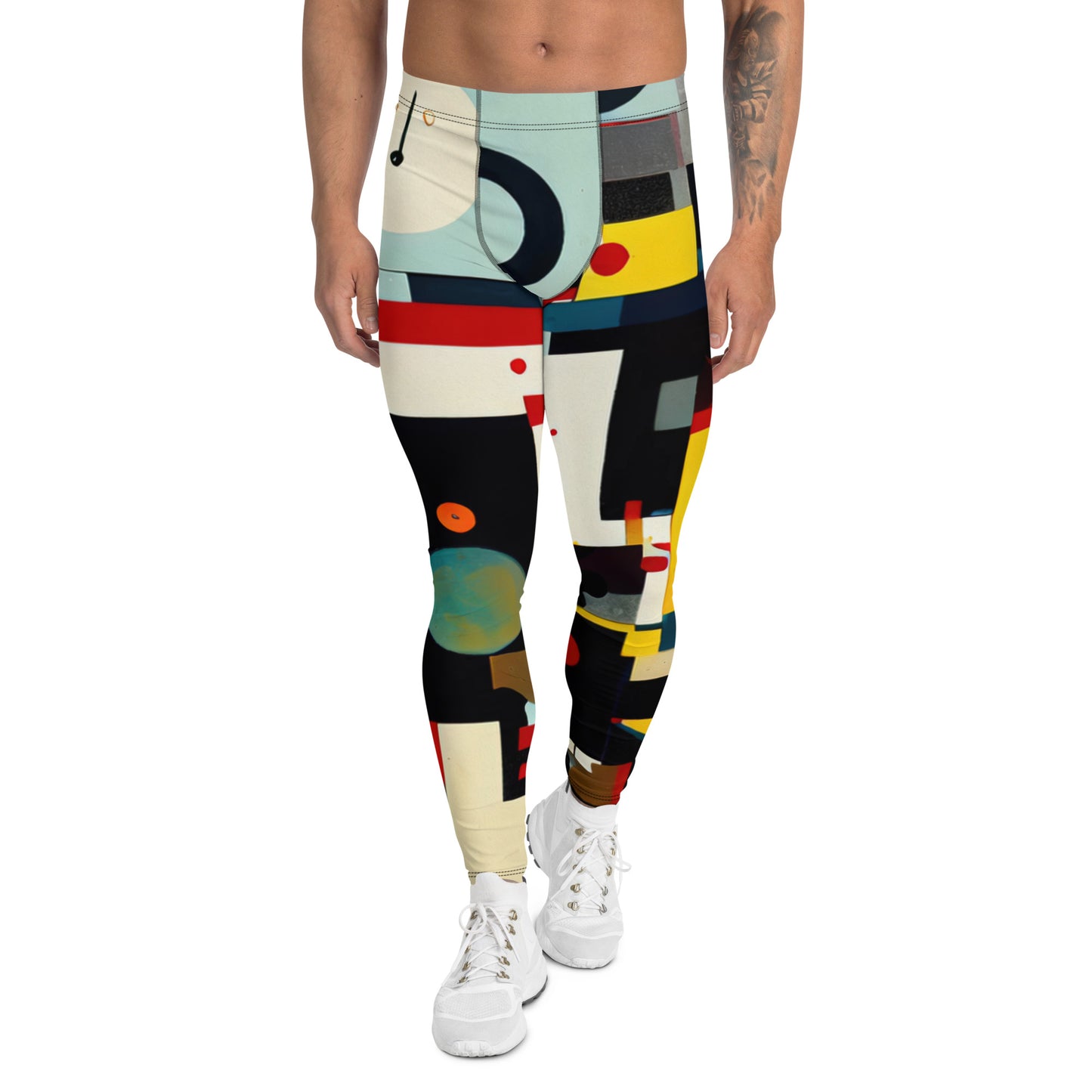 DMV 0152 Retro Art Men's Leggings