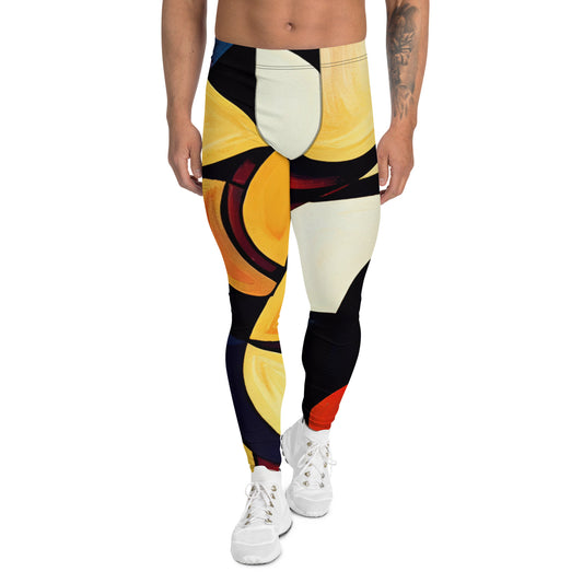 DMV 0195 Retro Art Men's Leggings