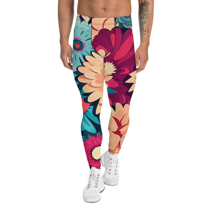 DMV 0293 Floral Men's Leggings