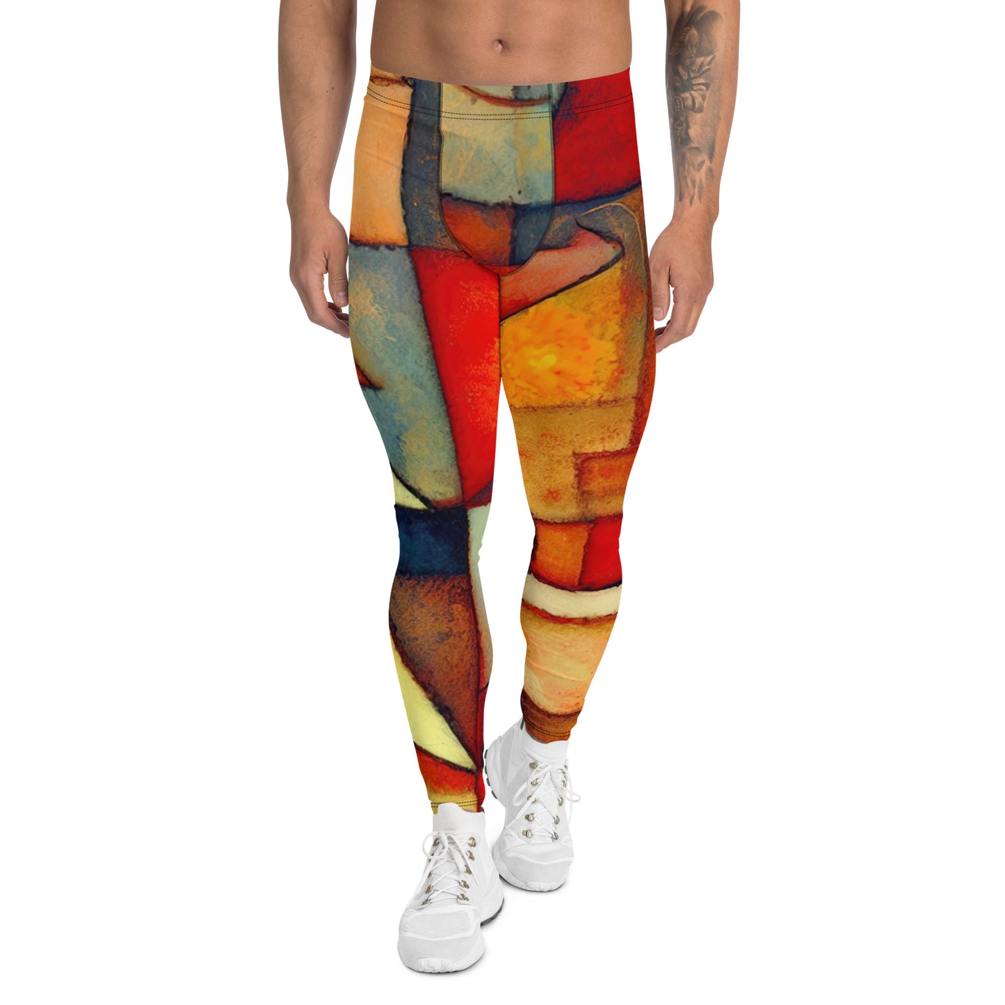 DMV 0298 Retro Art Men's Leggings