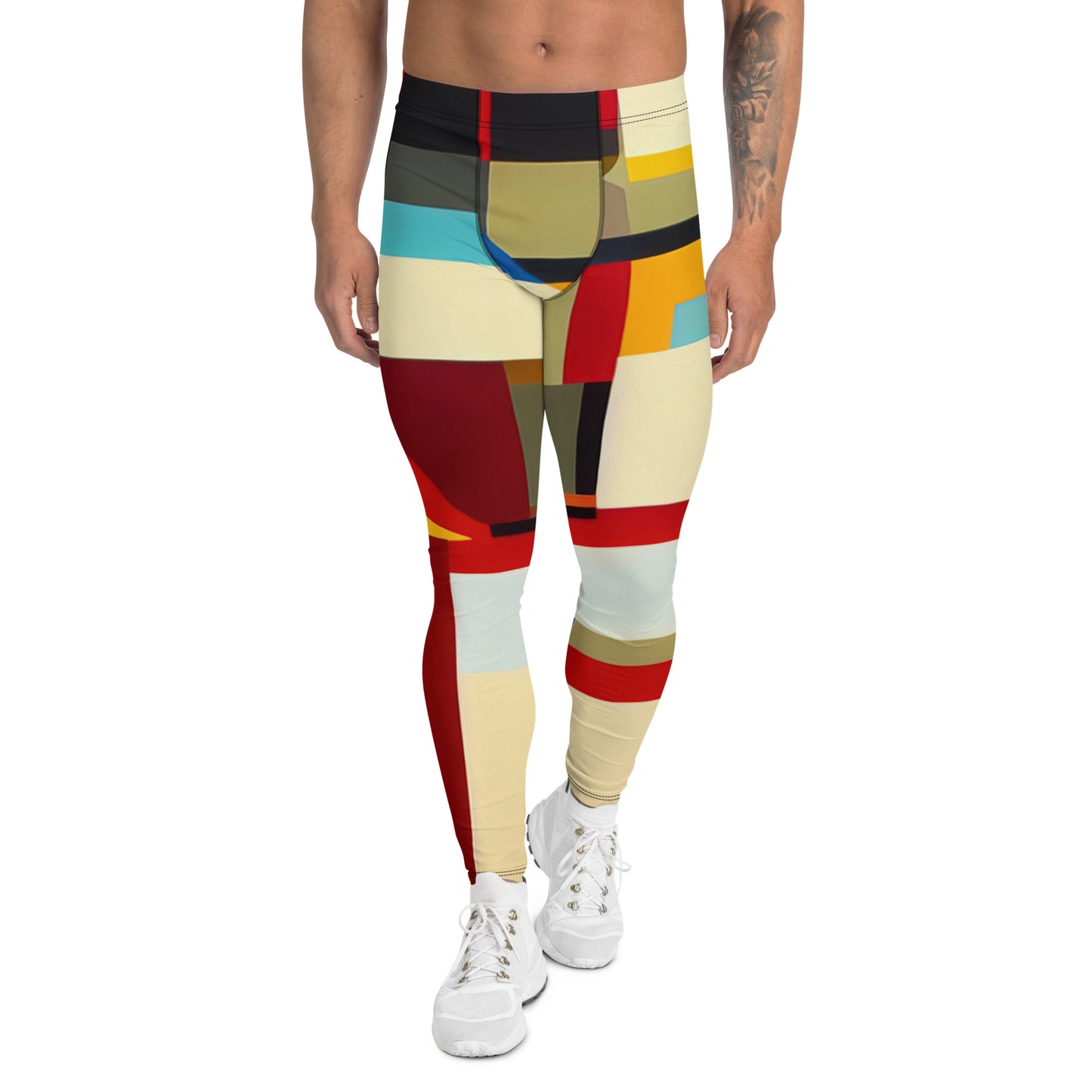 DMV 0182 Abstract Art Men's Leggings