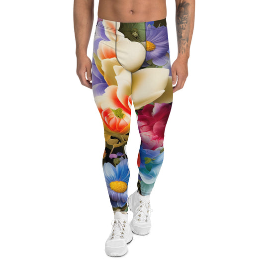 DMV 0268 Floral Men's Leggings