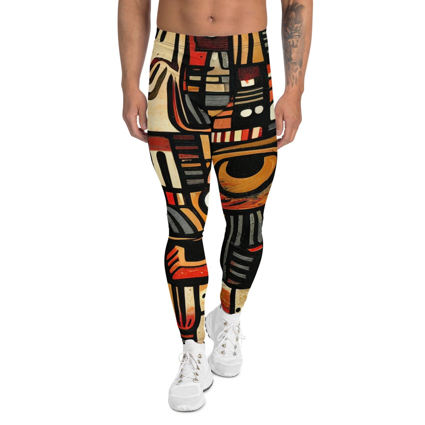 DMV 0505 Retro Art Men's Leggings