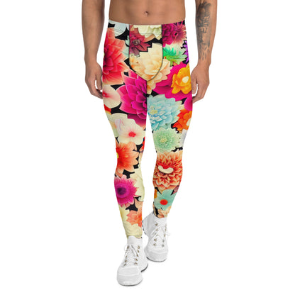 DMV 0424 Floral Men's Leggings