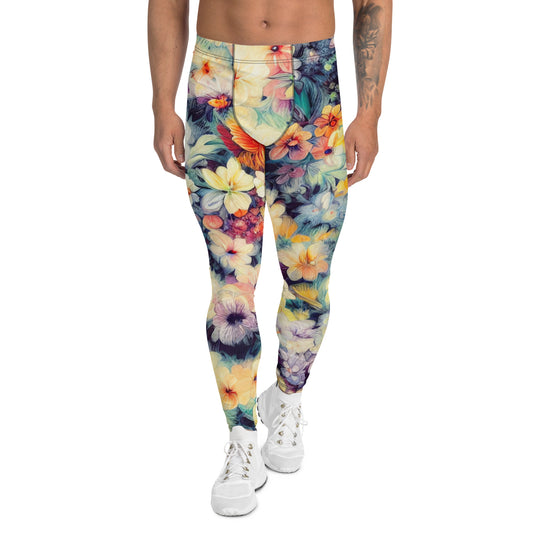 DMV 0513 Floral Men's Leggings