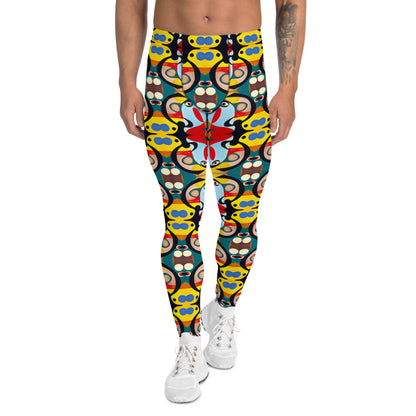 DMV 0948 Vintage Artsy Men's Leggings