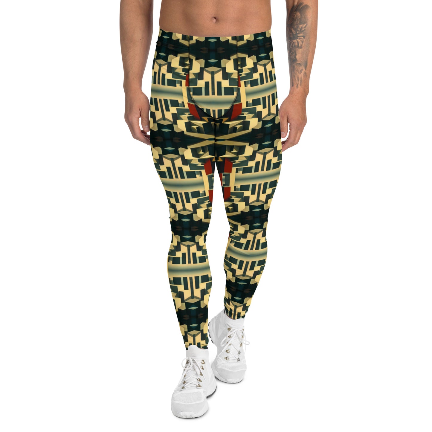 DMV 1176 Conceptual Artsy Men's Leggings