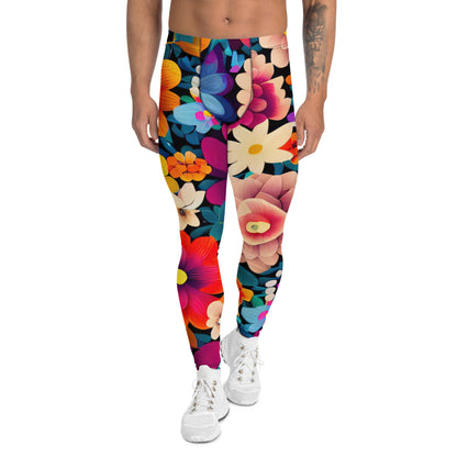 DMV 1849 Floral Men's Leggings