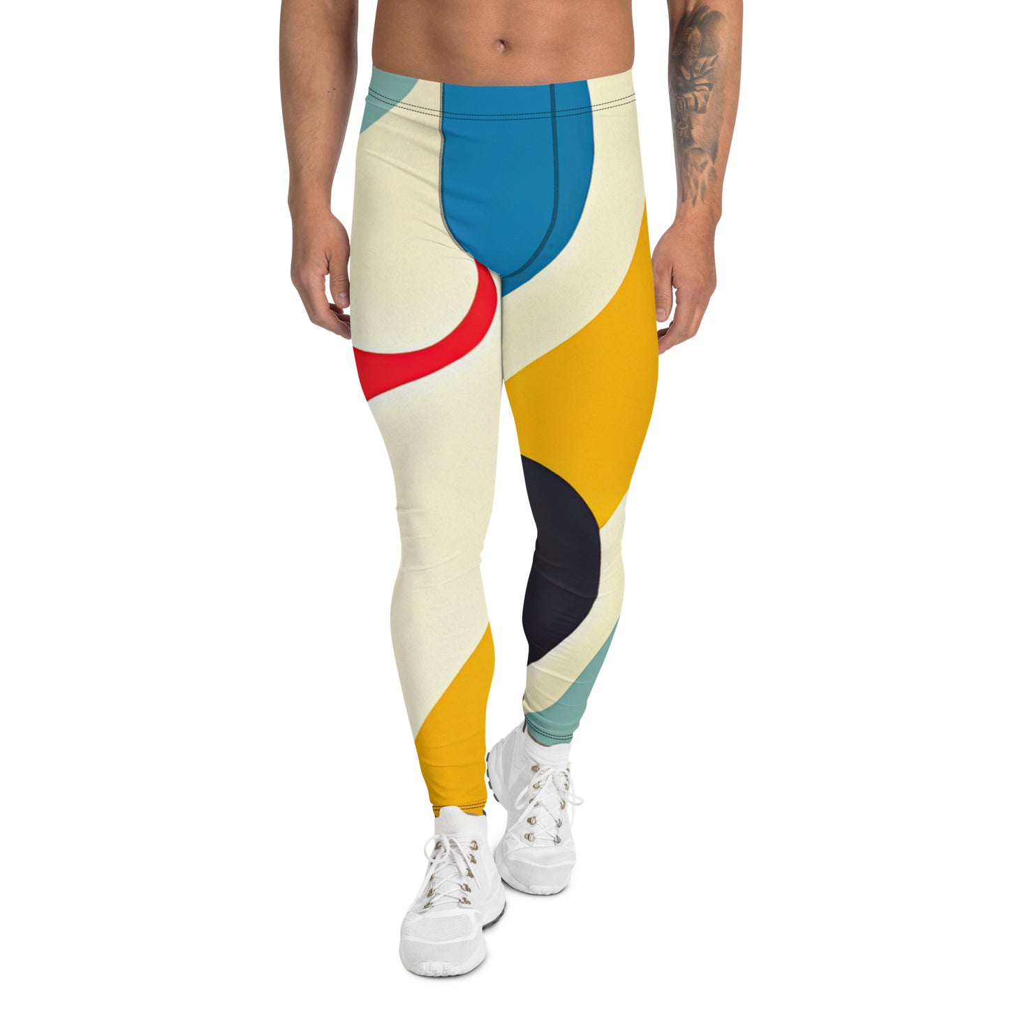 DMV 1083 Retro Art Men's Leggings