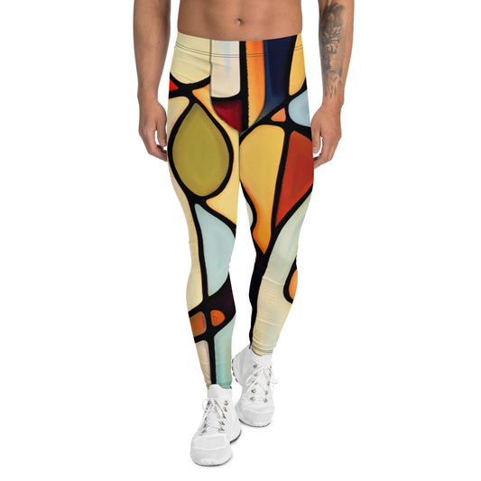 DMV 1270 Retro Art Men's Leggings