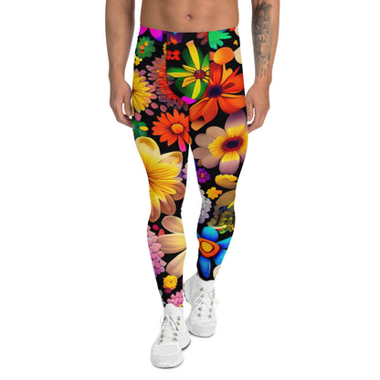 DMV 1908 Floral Men's Leggings