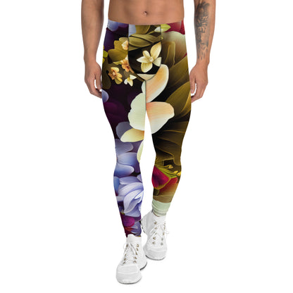 DMV 1175 Floral Men's Leggings