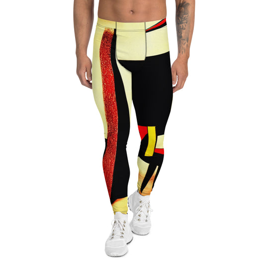 DMV 1641 Retro Art Men's Leggings