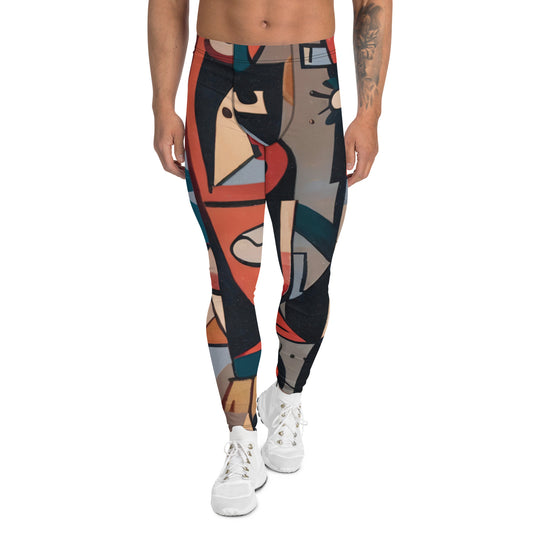 DMV 1949 Retro Art Men's Leggings