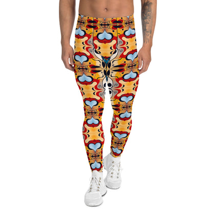 DMV 1169 Vintage Artsy Men's Leggings