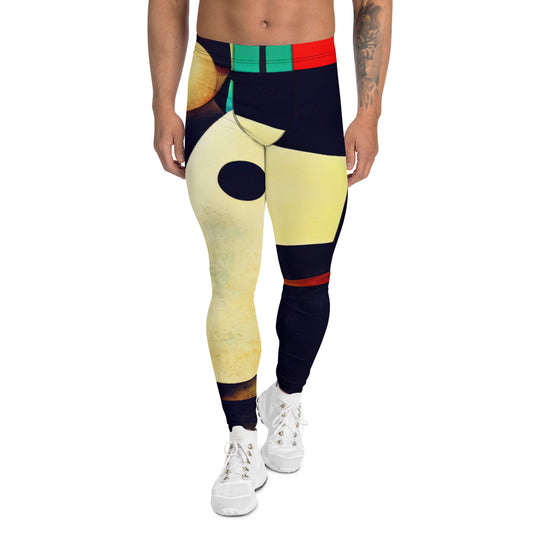 DMV 1255 Retro Art Men's Leggings