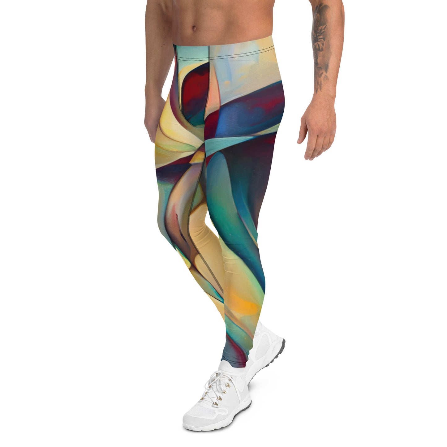 DMV 0243 Abstract Art Men's Leggings