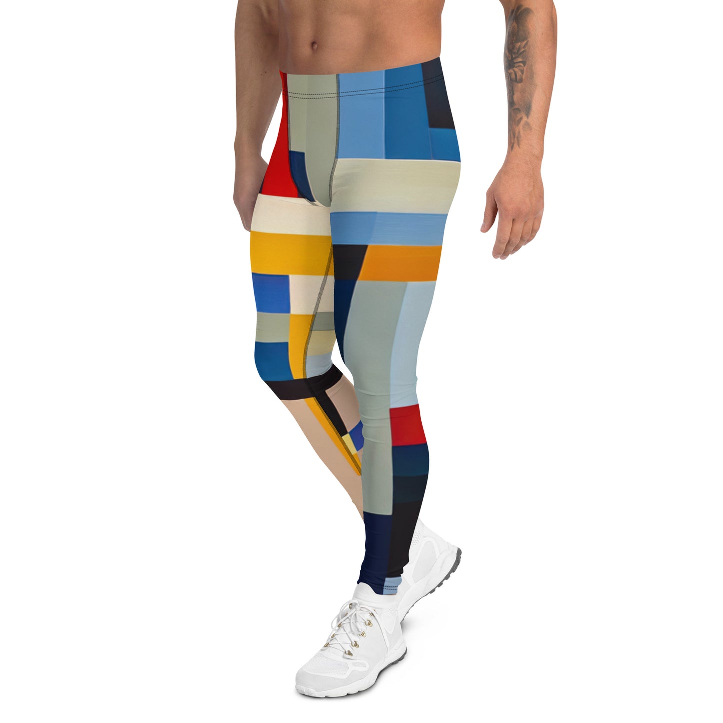 DMV 0072 Abstract Art Men's Leggings