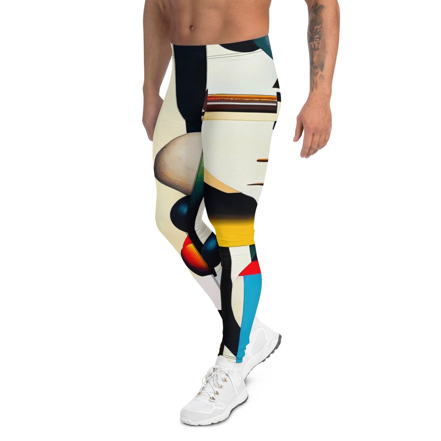 DMV 0055 Retro Art Men's Leggings