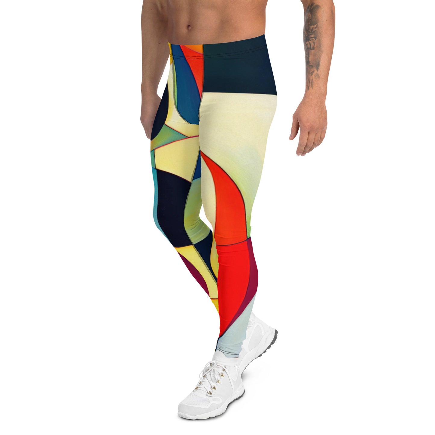 DMV 0024 Abstract Art Men's Leggings