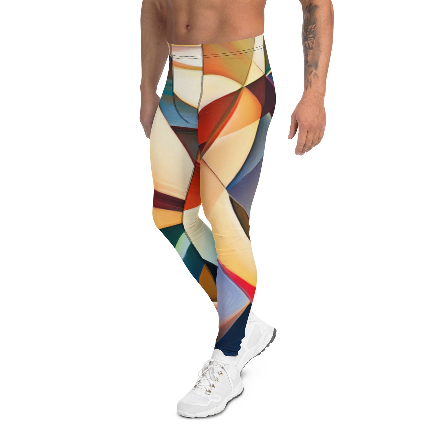 DMV 0015 Abstract Art Men's Leggings