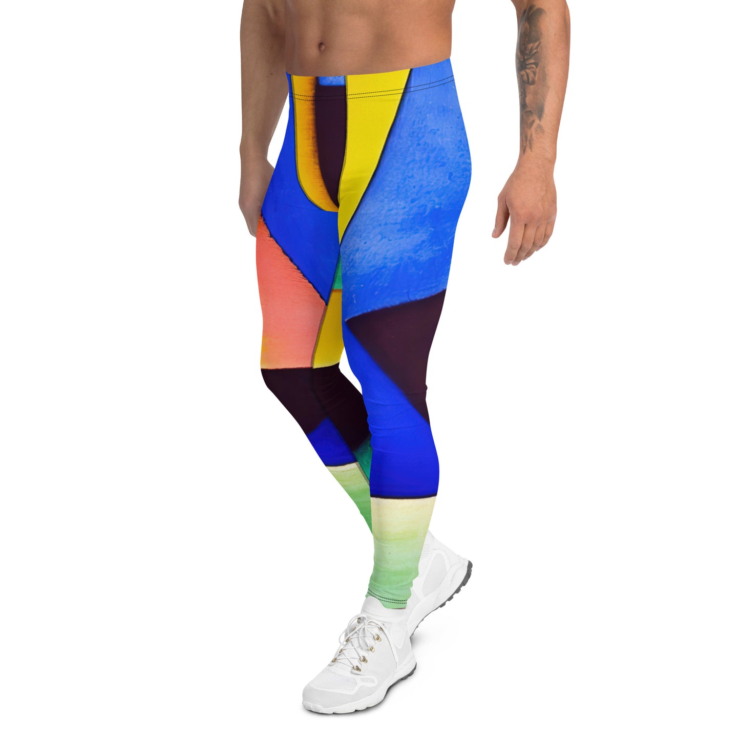 DMV 0255 Retro Art Men's Leggings