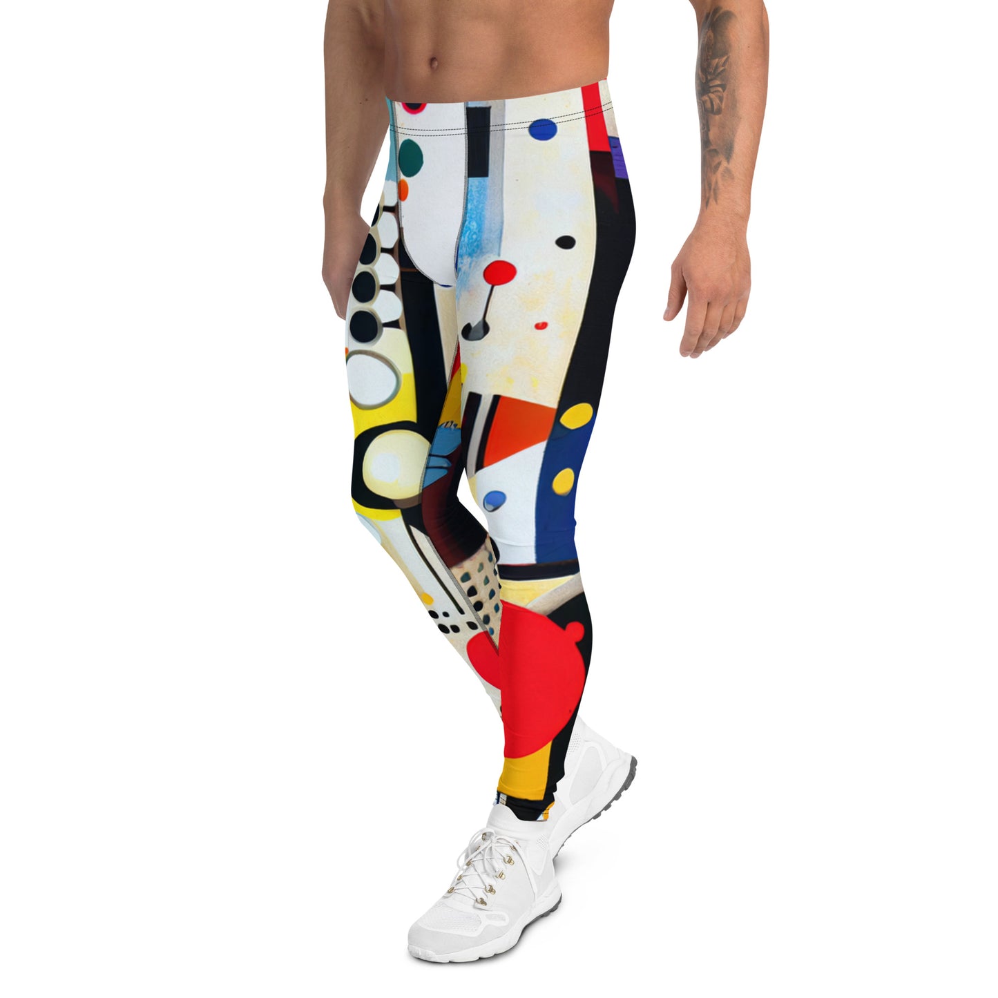 DMV 0124 Retro Art Men's Leggings