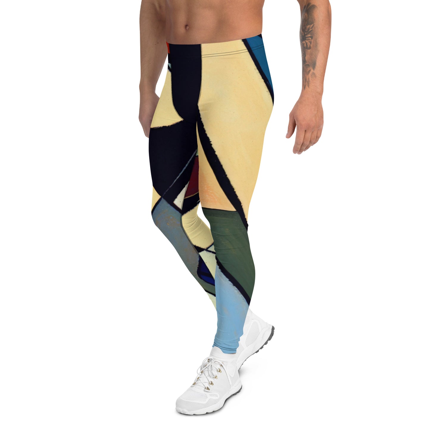 DMV 0234 Abstract Art Men's Leggings