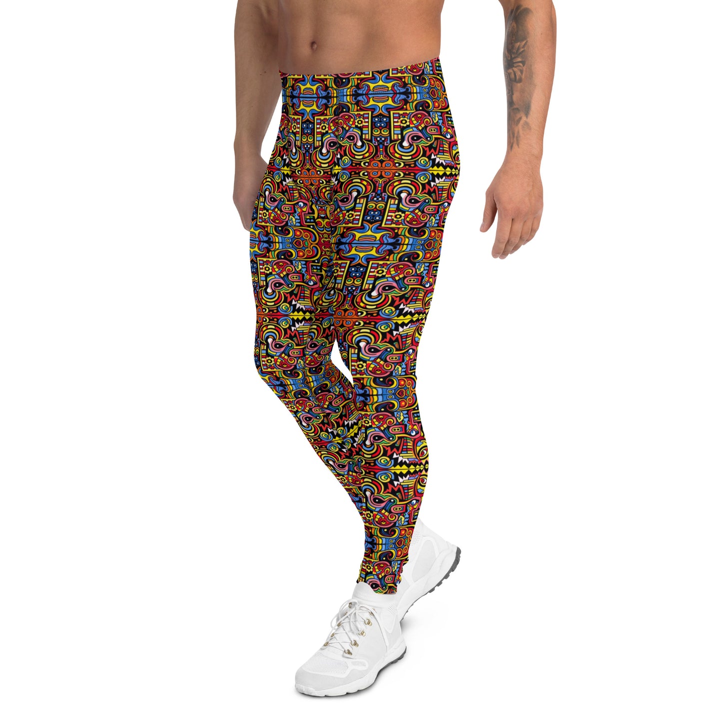 DMV 0108 Psy Artsy Men's Leggings