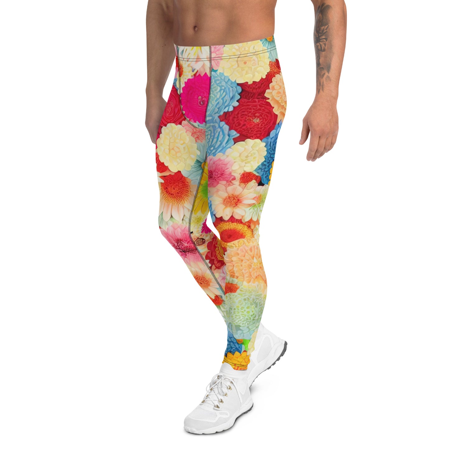 DMV 0106 Floral Men's Leggings