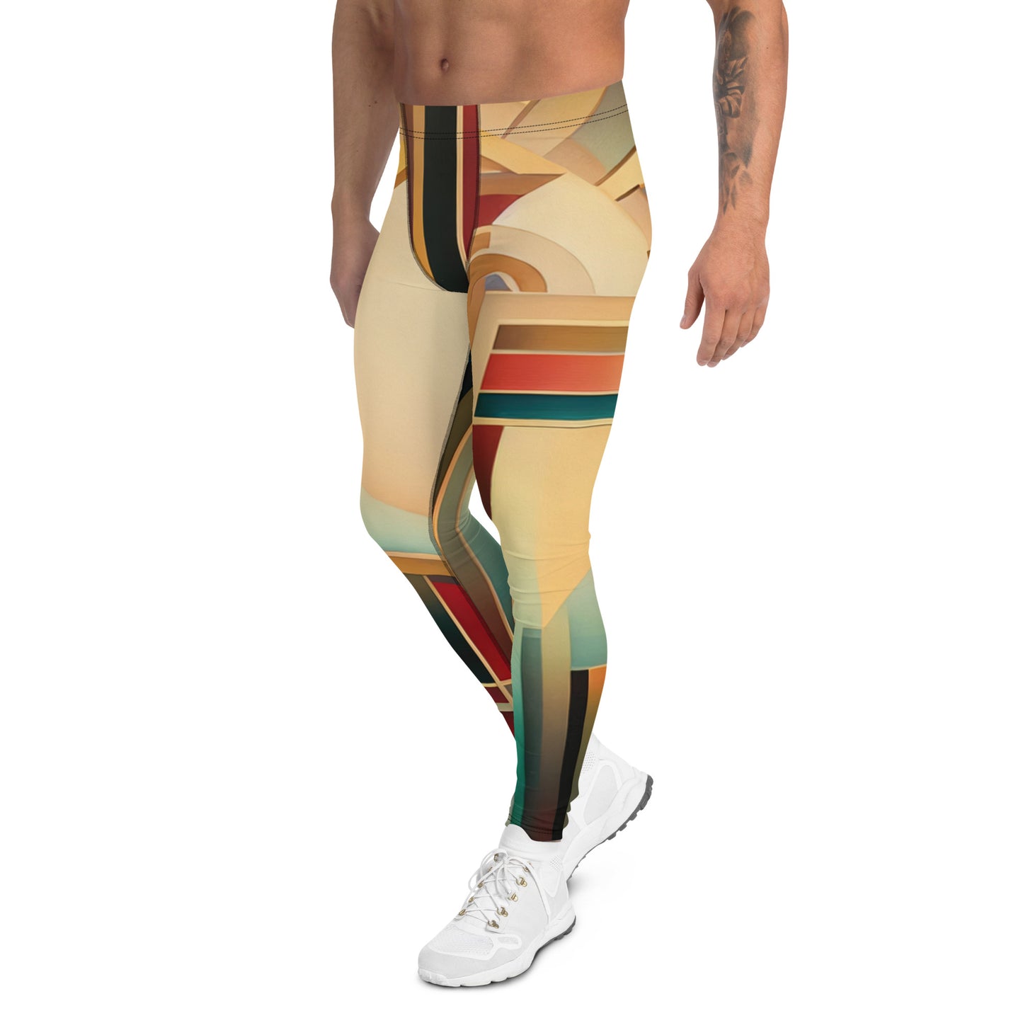 DMV 0165 Retro Art Men's Leggings