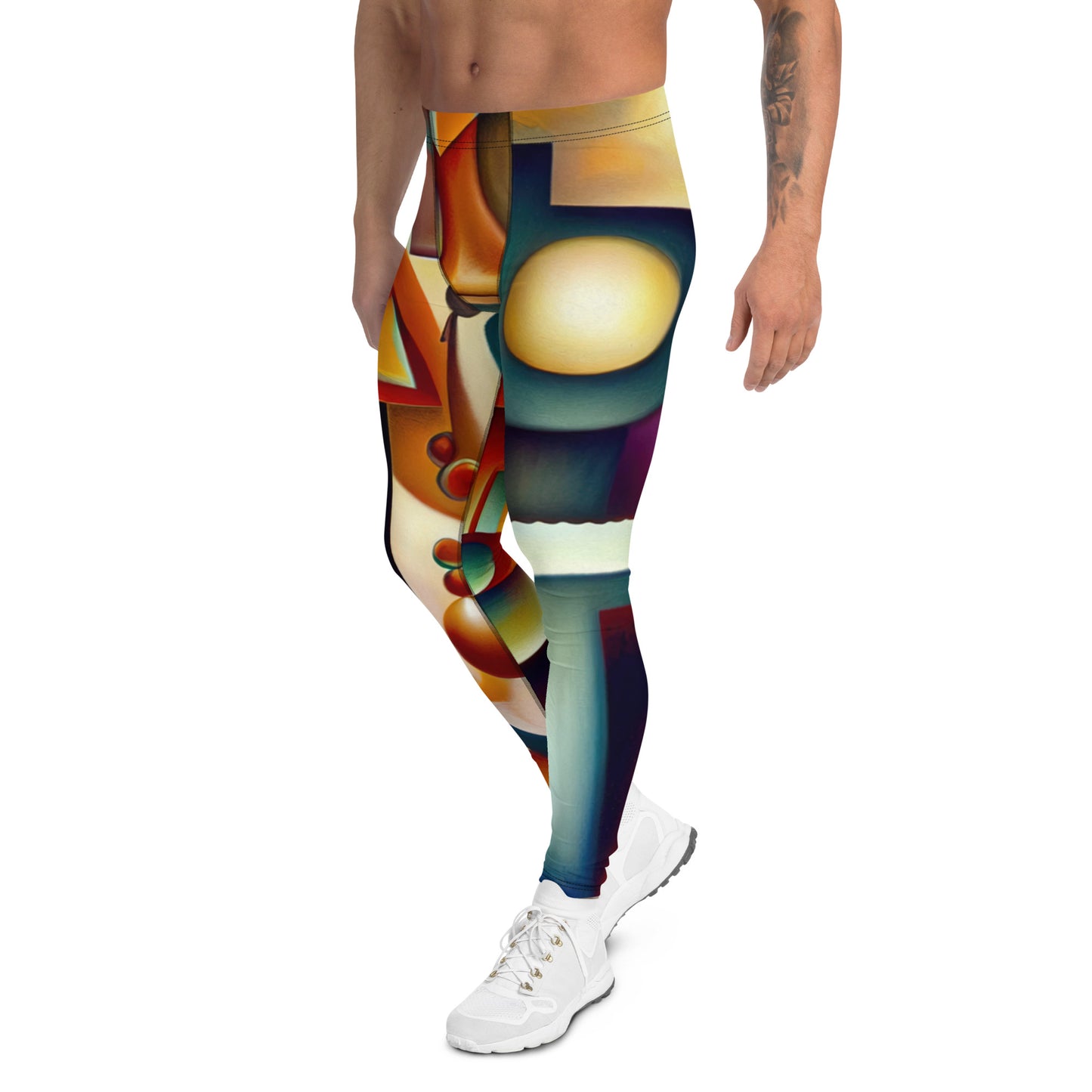 DMV 0143 Retro Art Men's Leggings