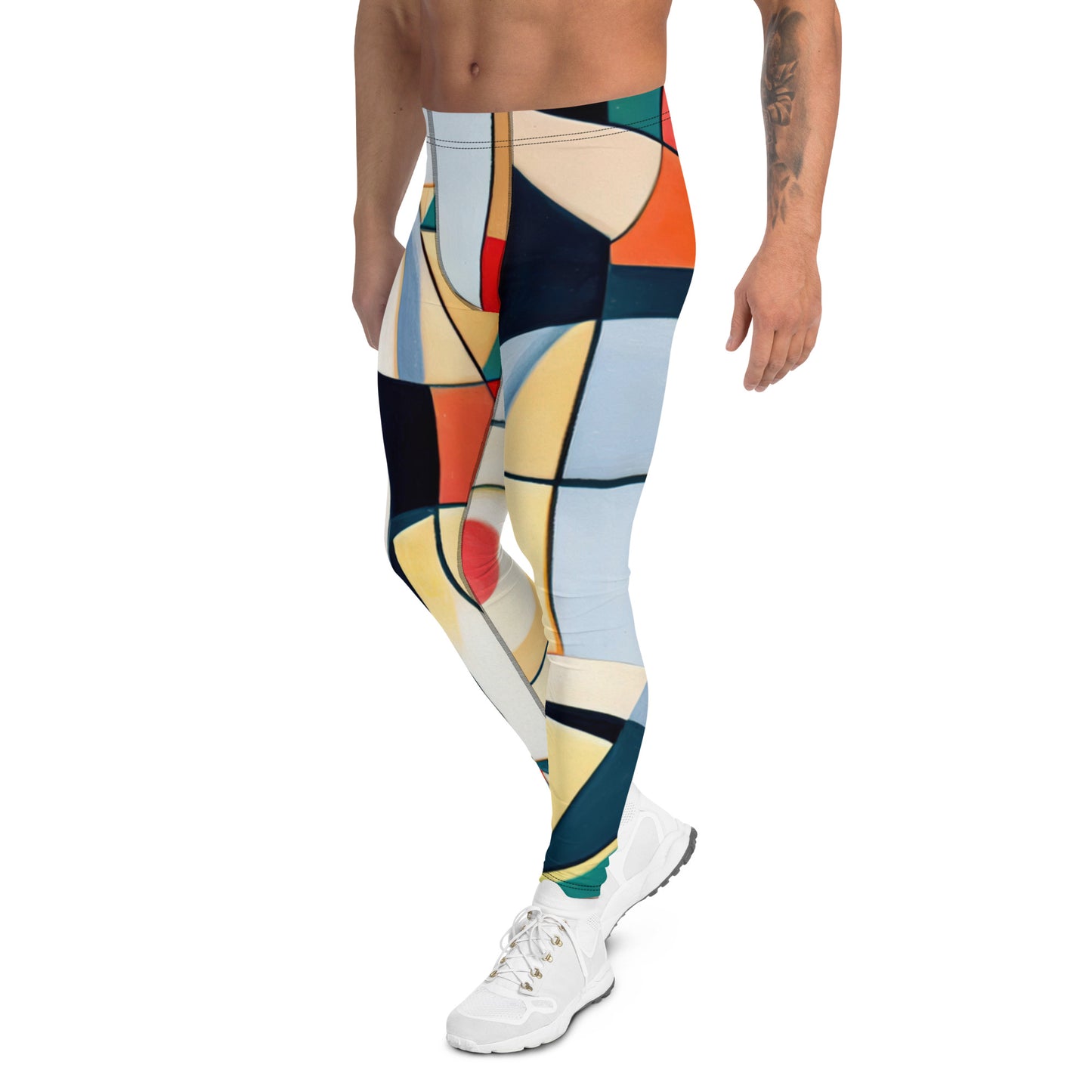 DMV 0144 Abstract Art Men's Leggings