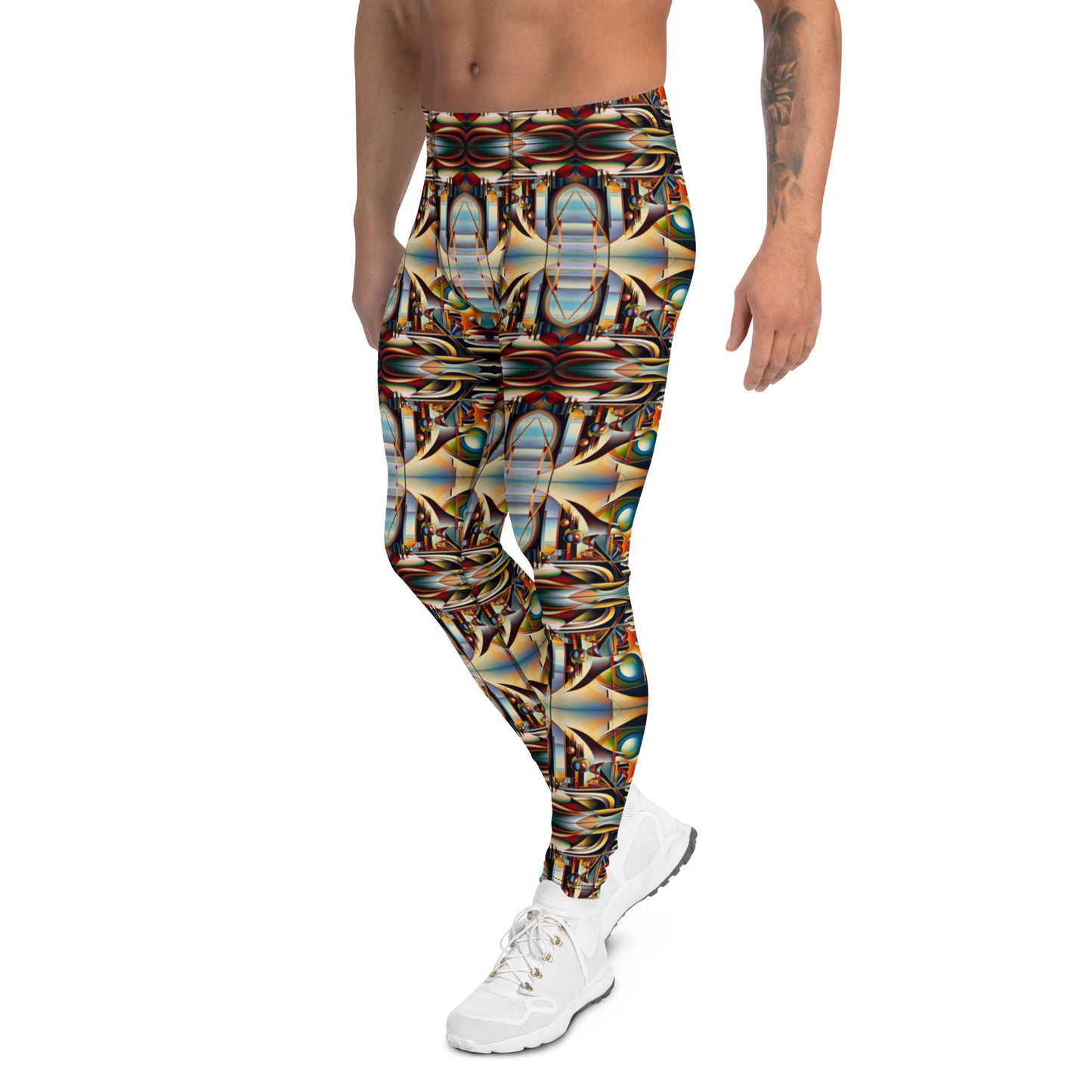 DMV 0135 Conceptual Artsy Men's Leggings