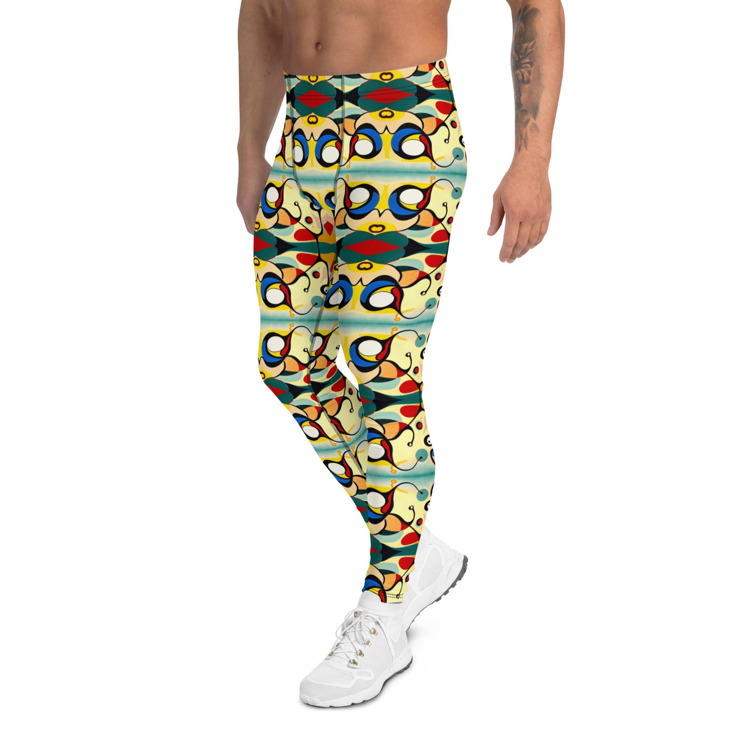 DMV 0405 Vintage Artsy Men's Leggings