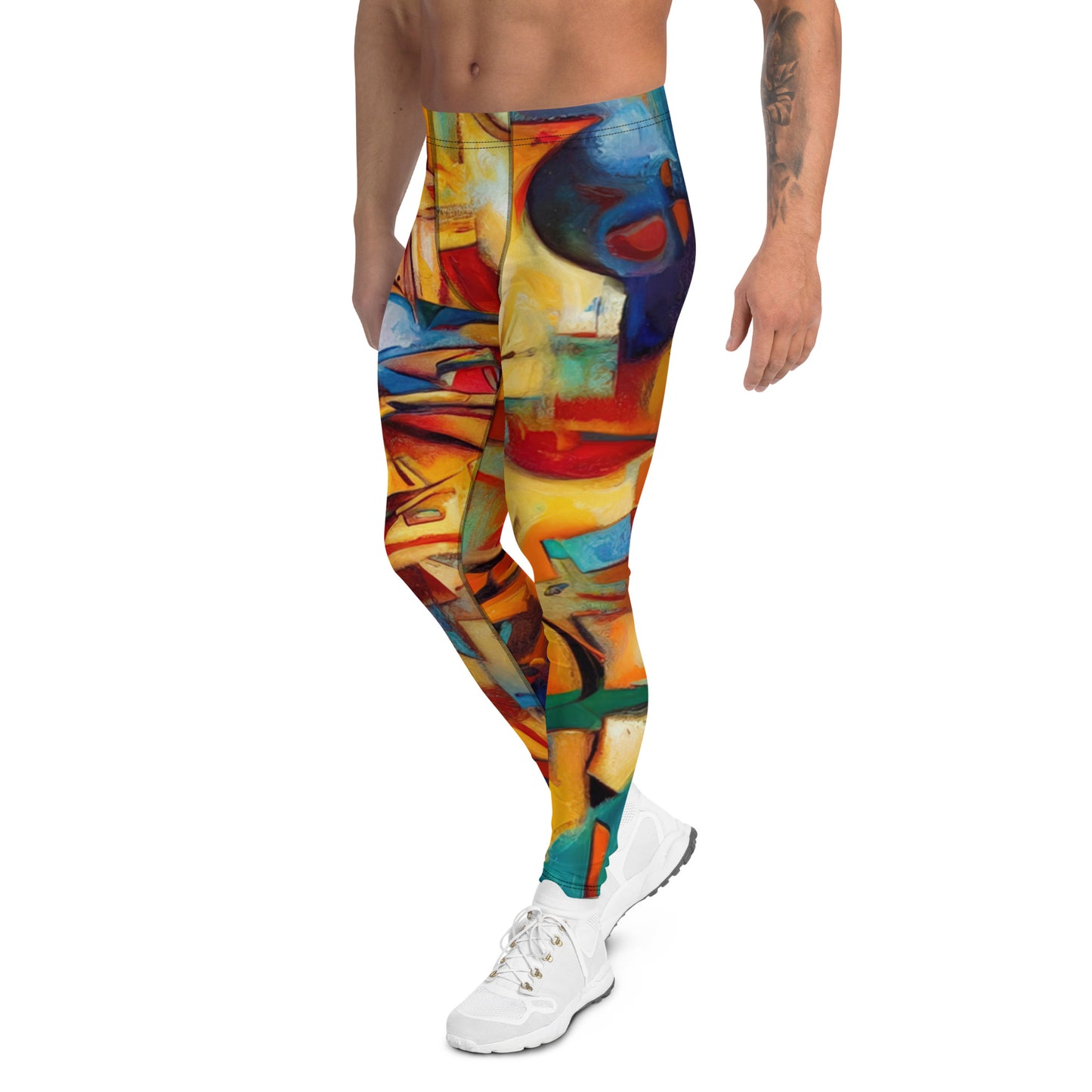 DMV 0416 Abstract Art Men's Leggings