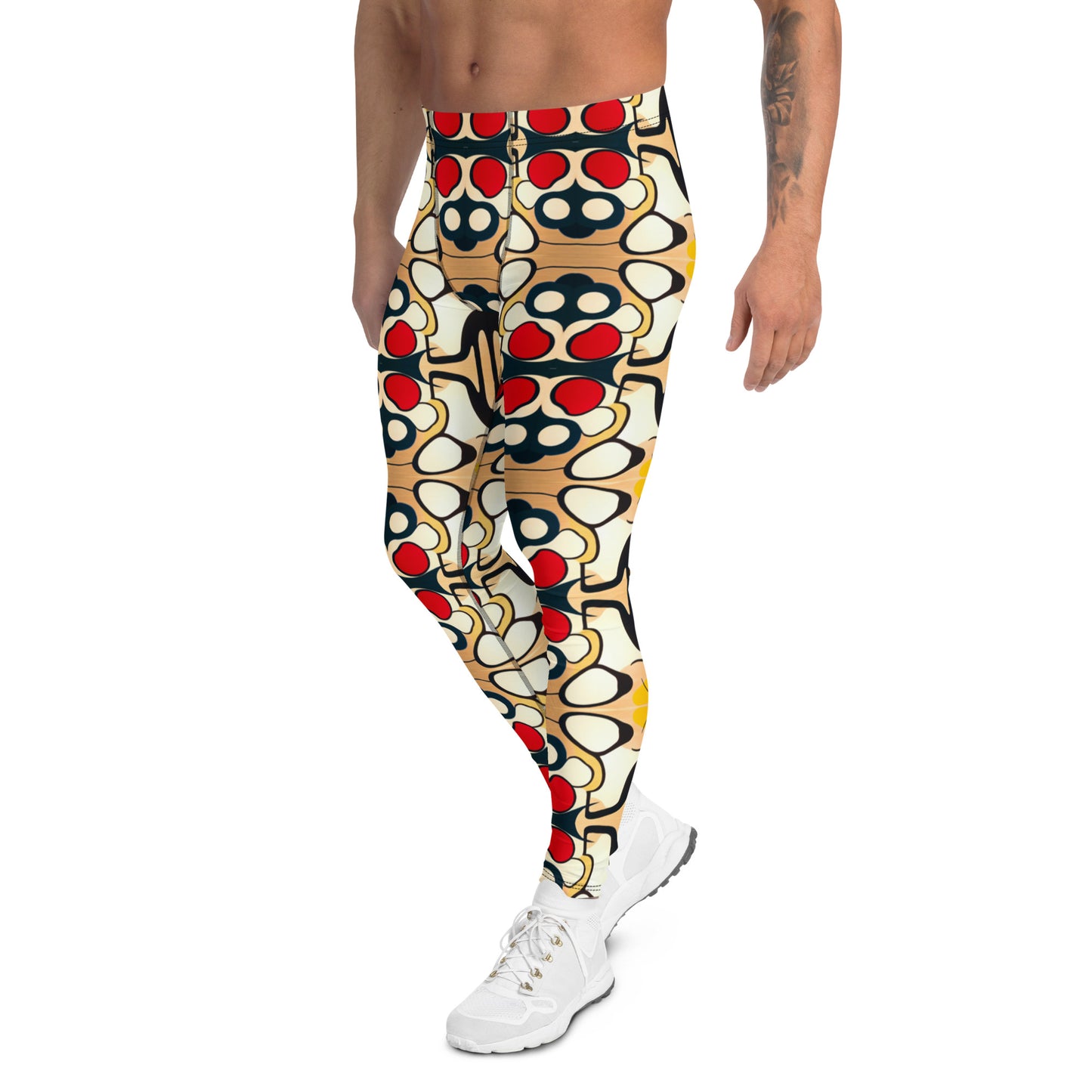 DMV 0204 Vintage Artsy Men's Leggings