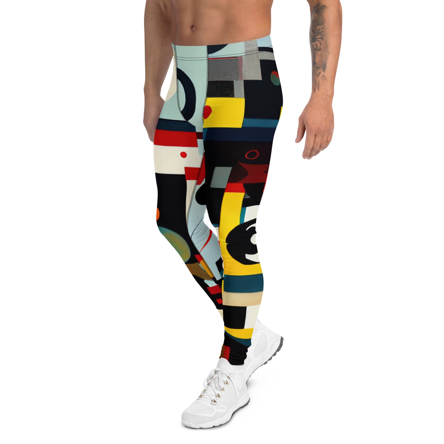 DMV 0152 Retro Art Men's Leggings