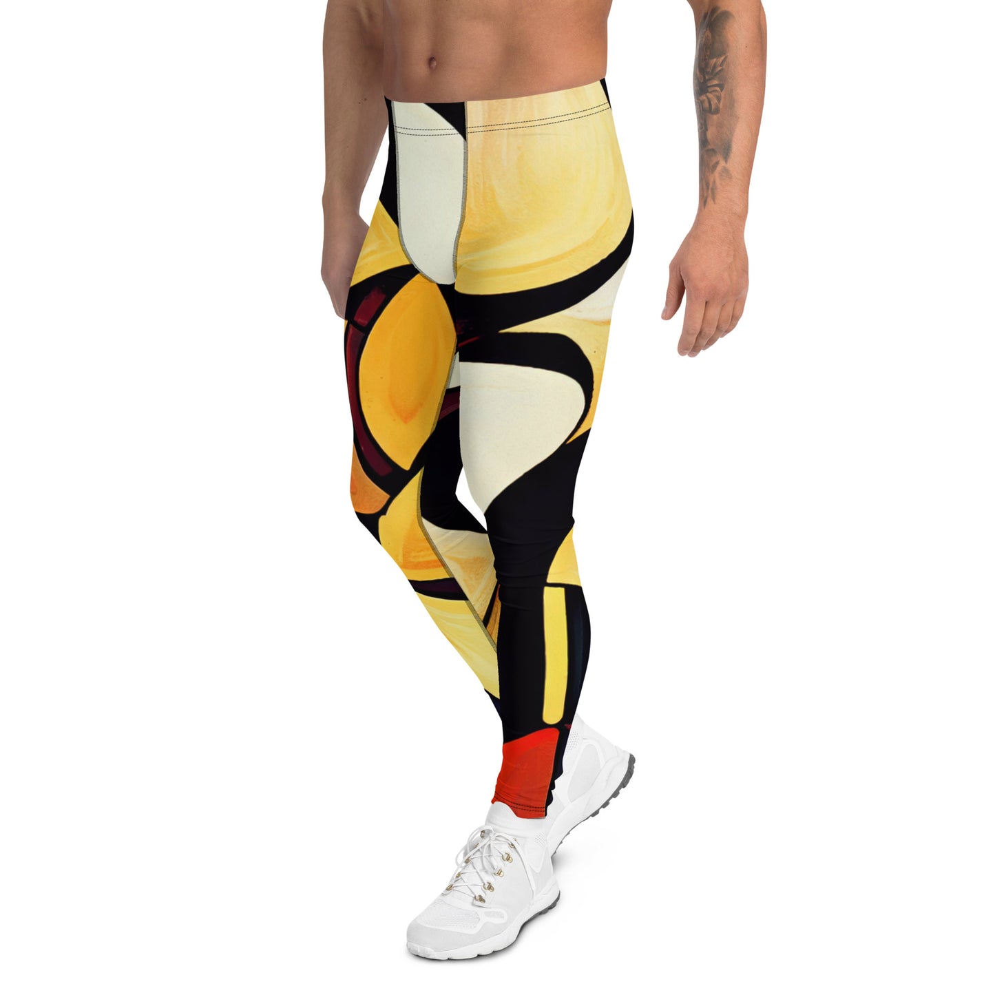 DMV 0195 Retro Art Men's Leggings