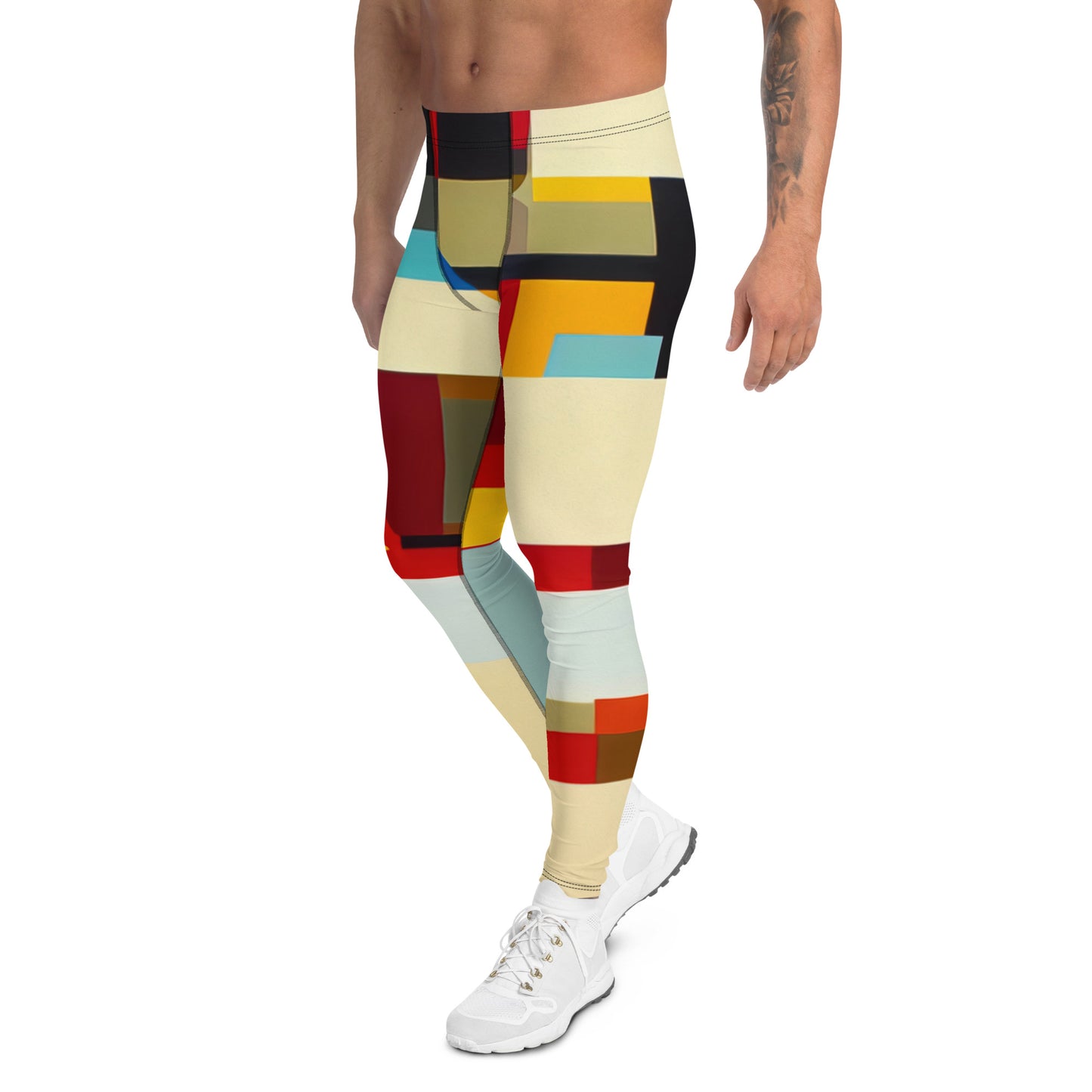 DMV 0182 Abstract Art Men's Leggings