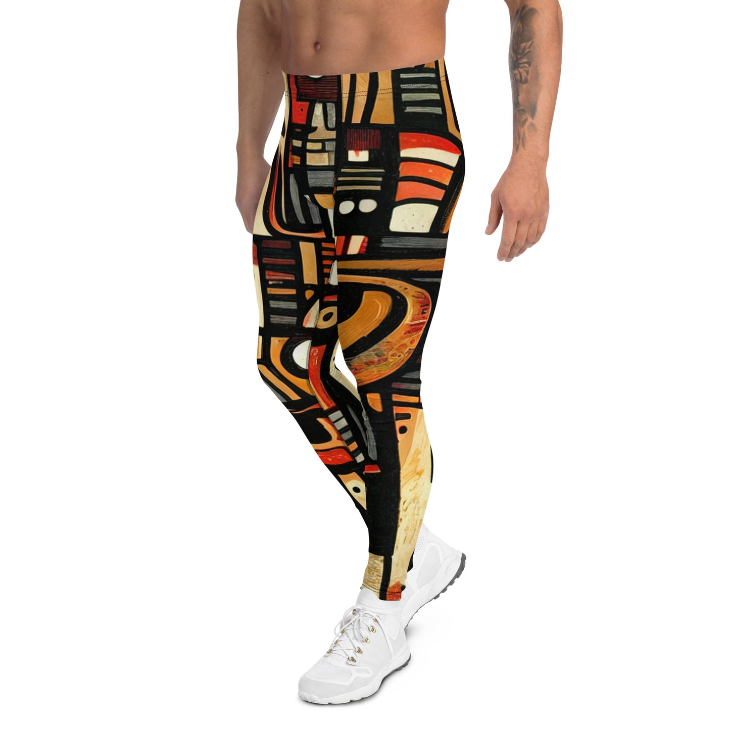 DMV 0505 Retro Art Men's Leggings