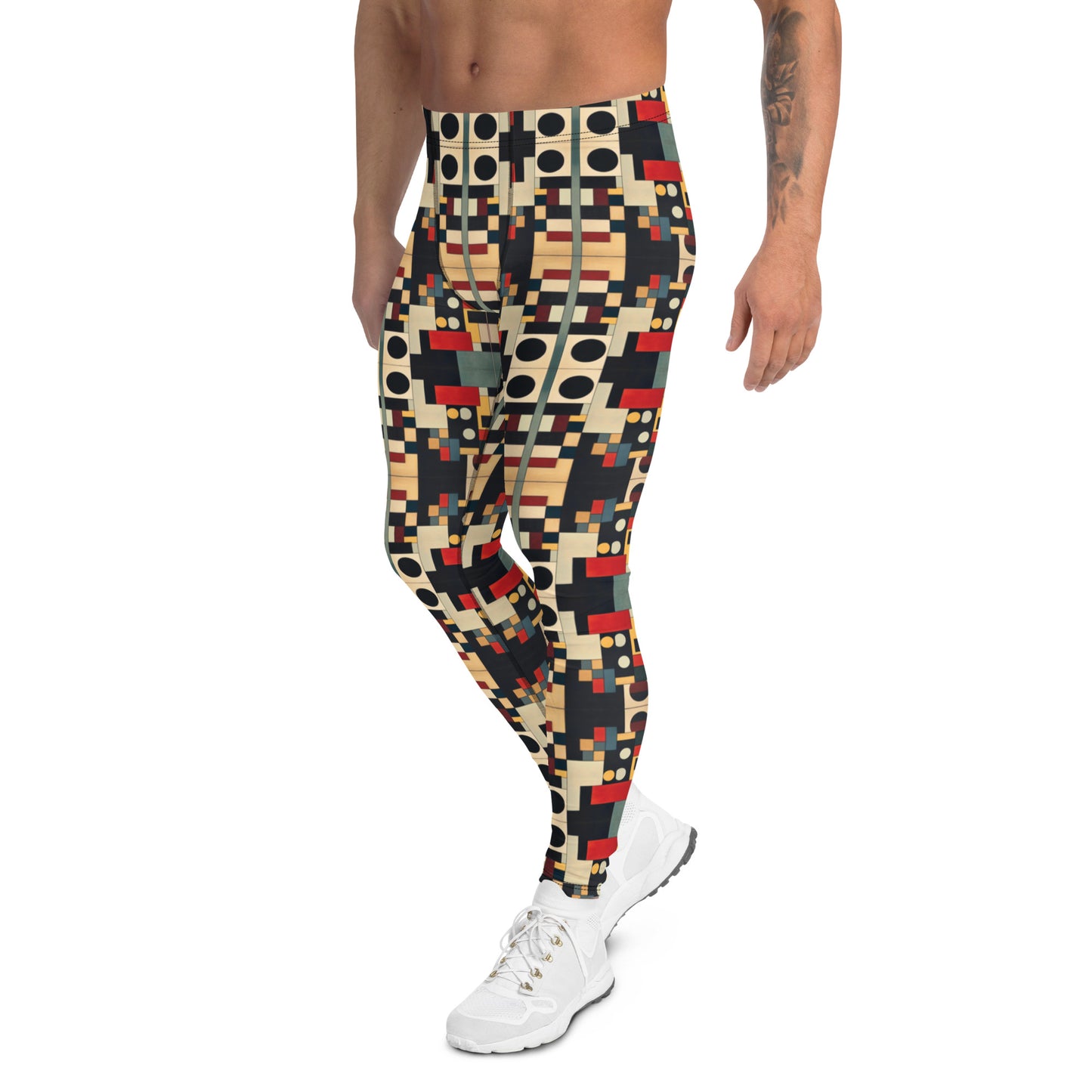 DMV 0510 Geo Boho Men's Leggings