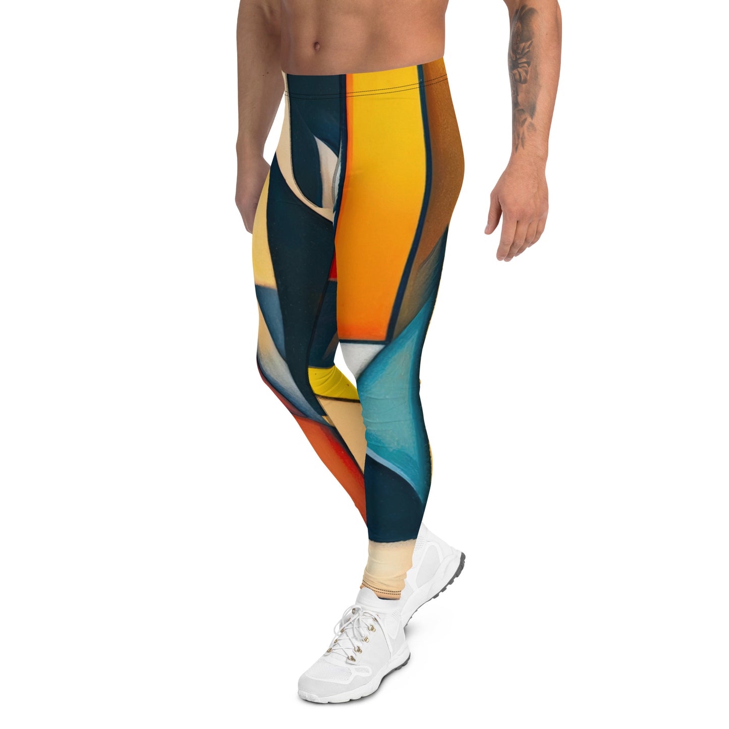 DMV 0433 Abstract Art Men's Leggings