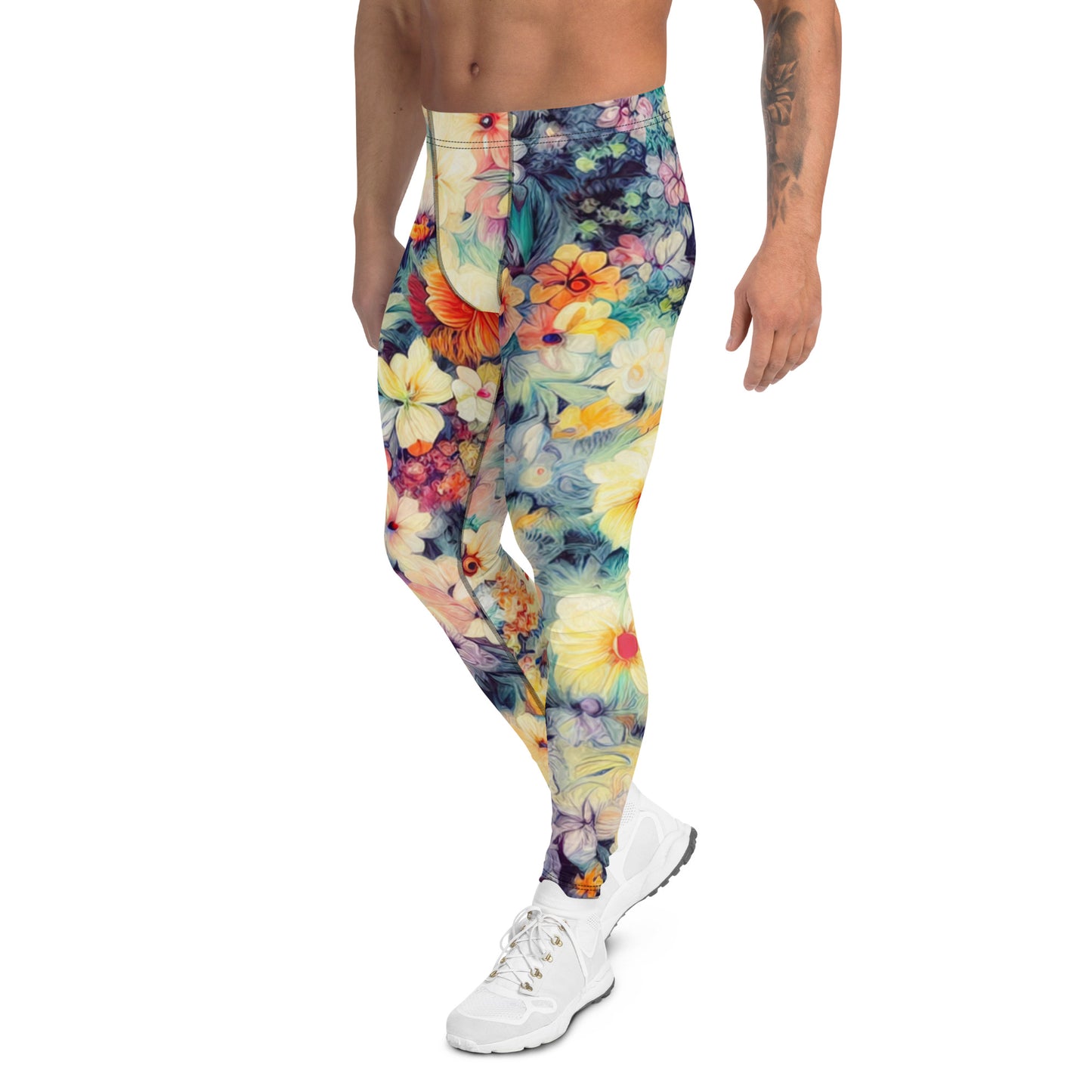 DMV 0513 Floral Men's Leggings