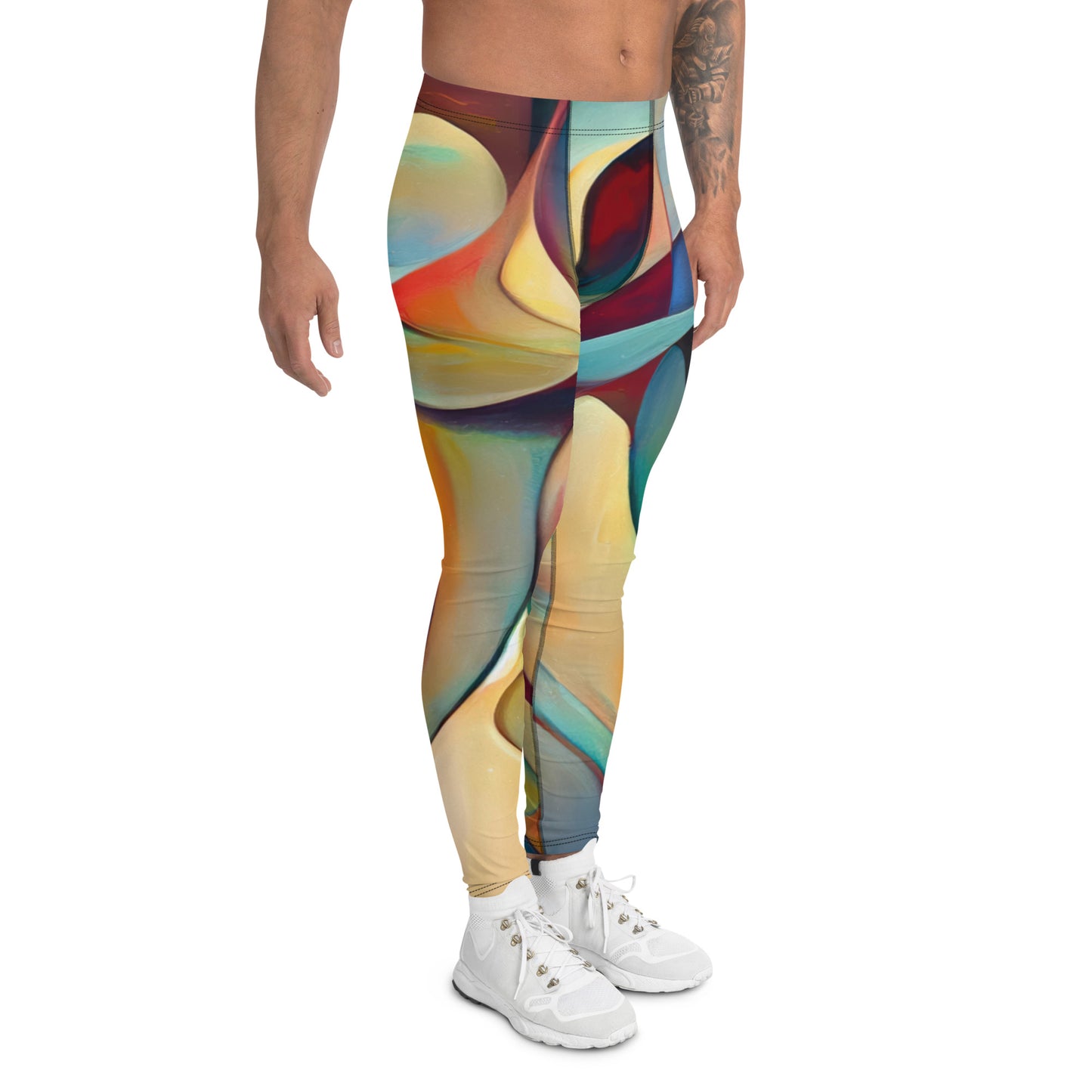 DMV 0243 Abstract Art Men's Leggings