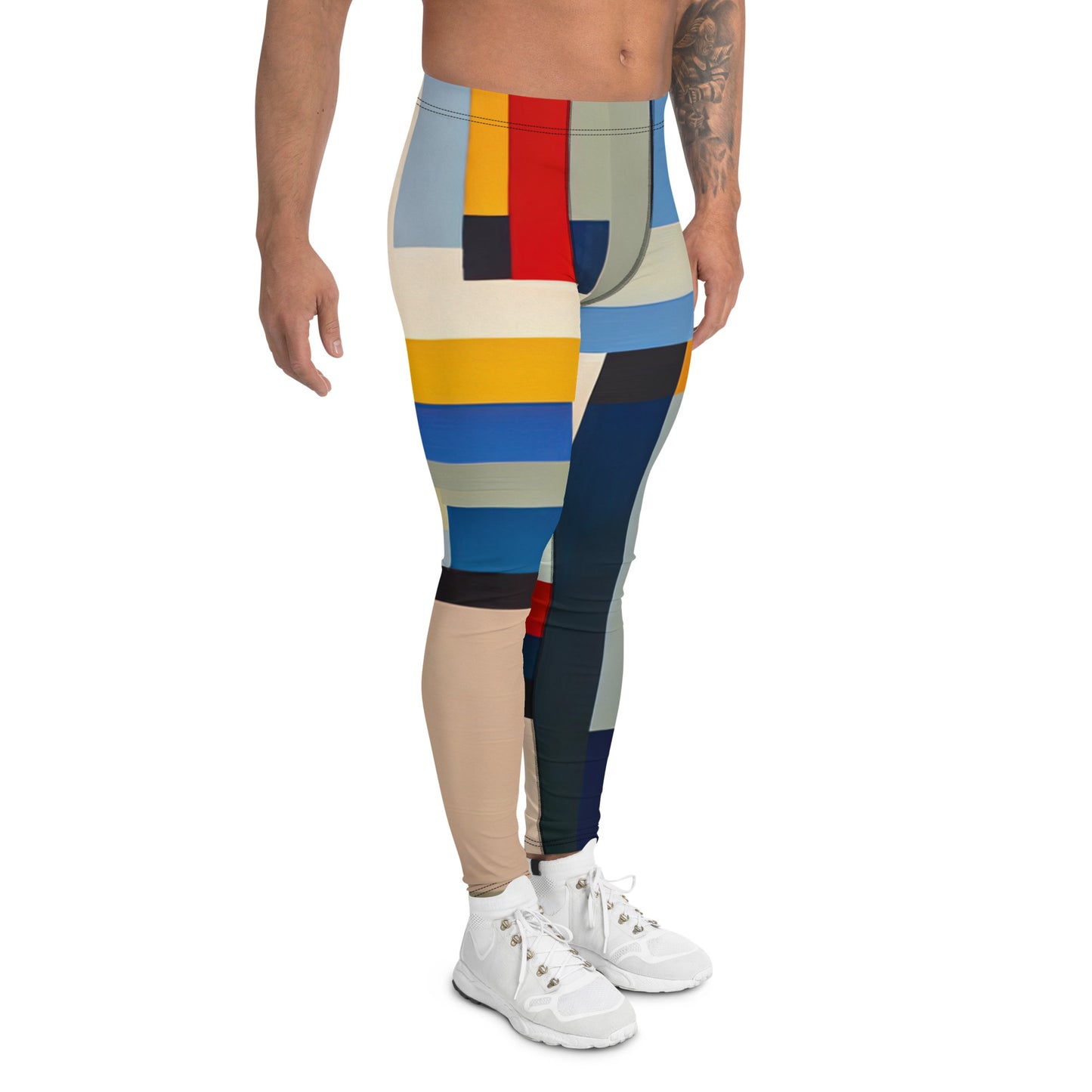 DMV 0072 Abstract Art Men's Leggings